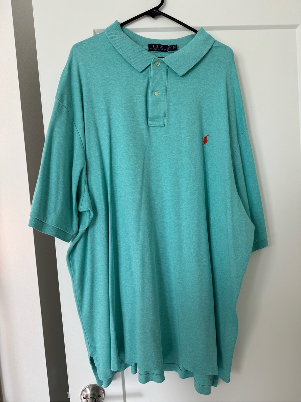 Polo by Ralph Lauren Men's Teal Polo Shirt - Big & Tall
